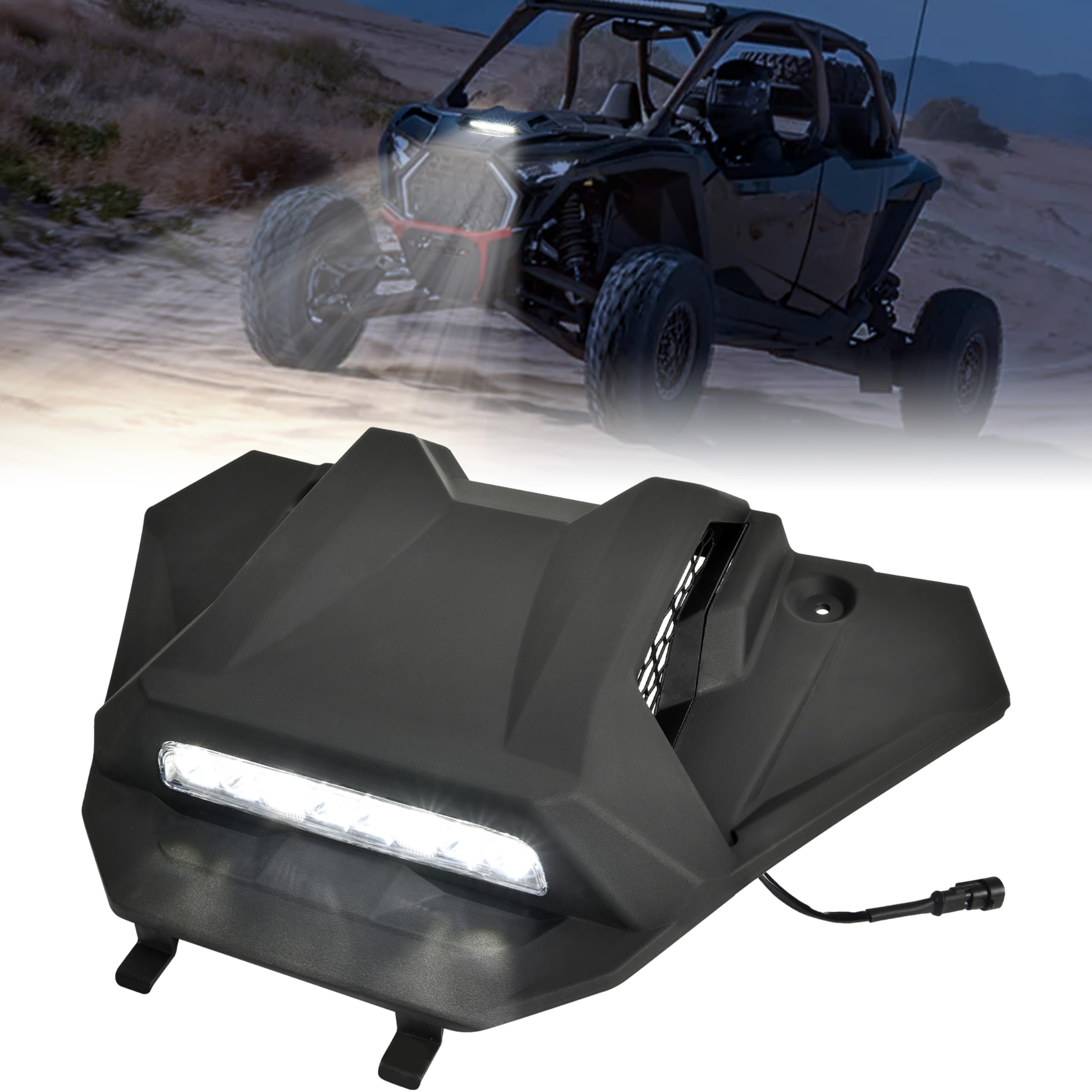 Amazon.com: POKIAUTO Hood Scoop with LED Spotlight for 2025